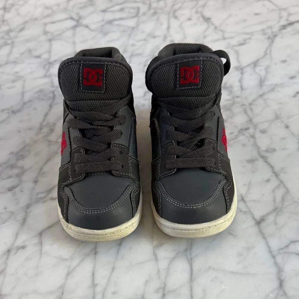 DC Toddlers Gray Spark High RS High Top Size 9